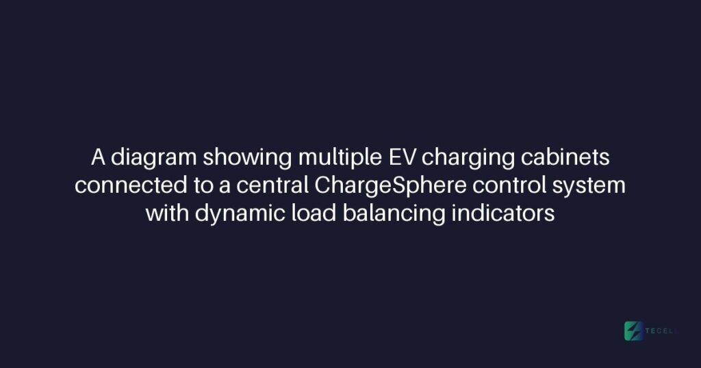 Does Tecell support dynamic load balancing across multiple charging cabinets?