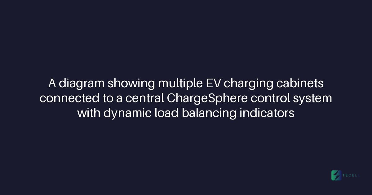 Does Tecell support dynamic load balancing across multiple charging cabinets?