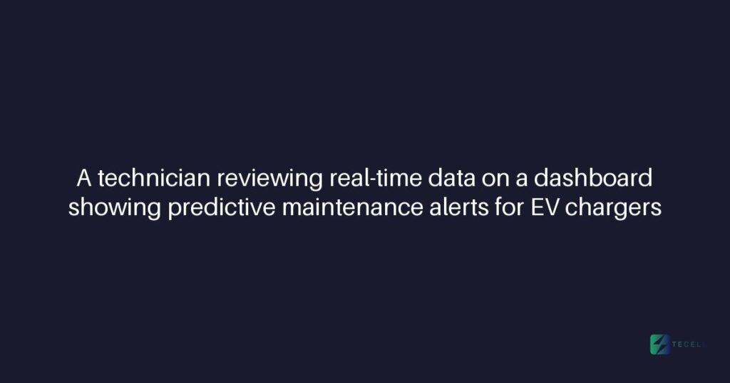 How Tecell's Charge Management System supports predictive maintenance