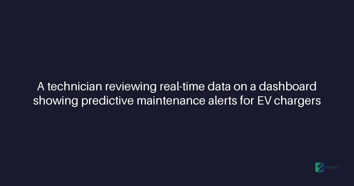How Tecell's Charge Management System supports predictive maintenance