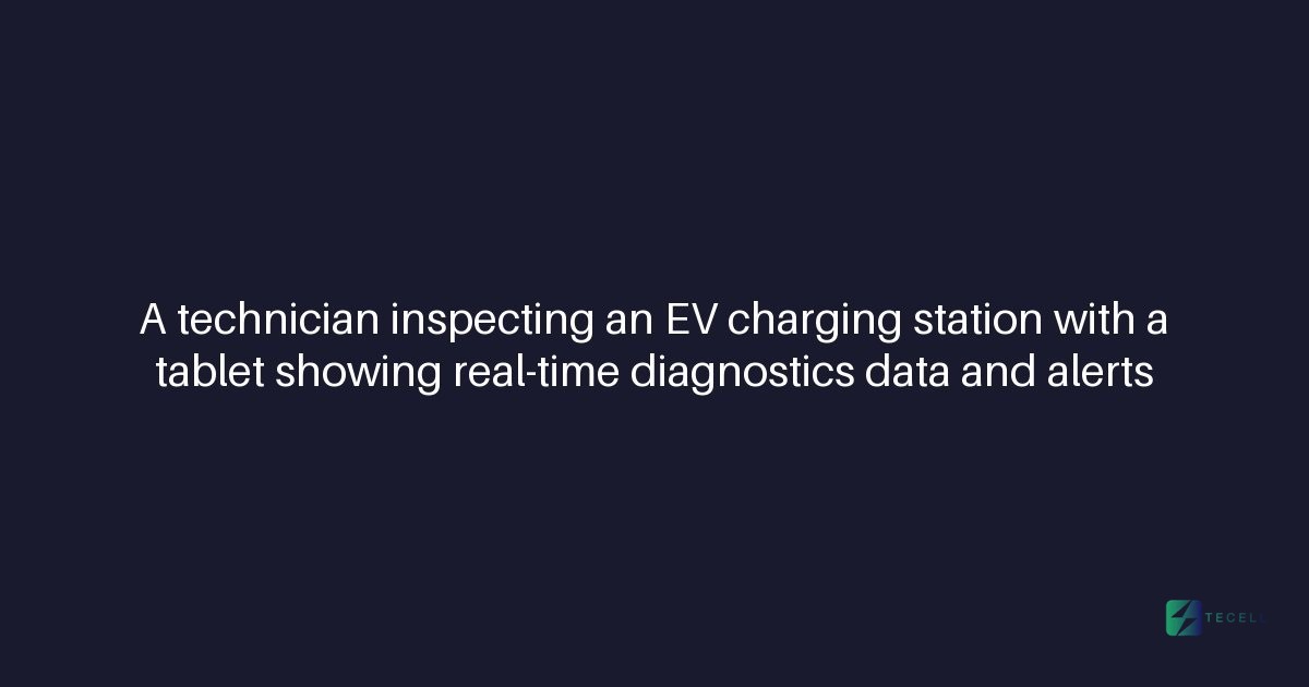 Fault Detection in Charging Infrastructure: How Tecell Identifies Issues Before They Impact Users