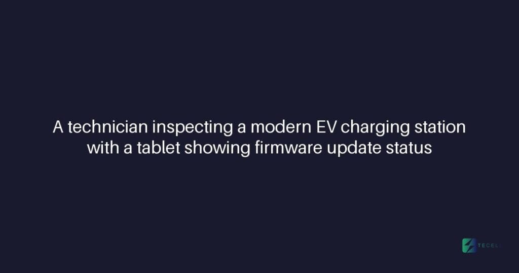 Firmware Updates for Charging Stations: A Complete Guide