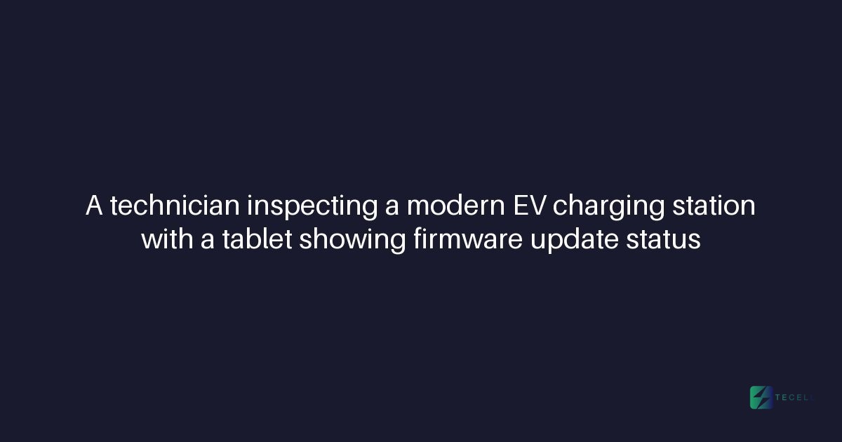 Firmware Updates for Charging Stations: A Complete Guide