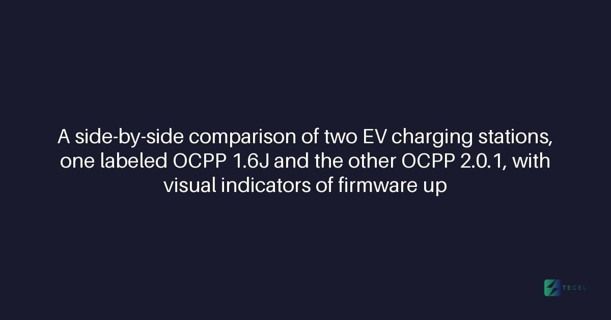 OCPP 1.6J vs OCPP 2.0.1: Firmware Update Handling and Security Enhancements