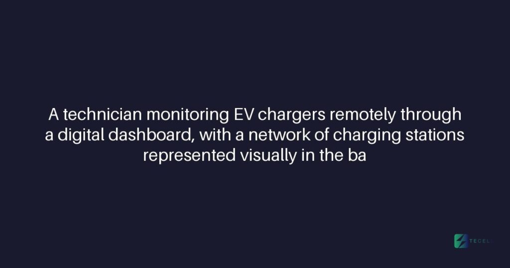 How Tecell's CMS enables remote diagnostics for chargers