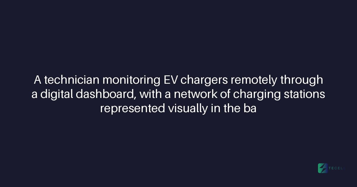 How Tecell's CMS enables remote diagnostics for chargers