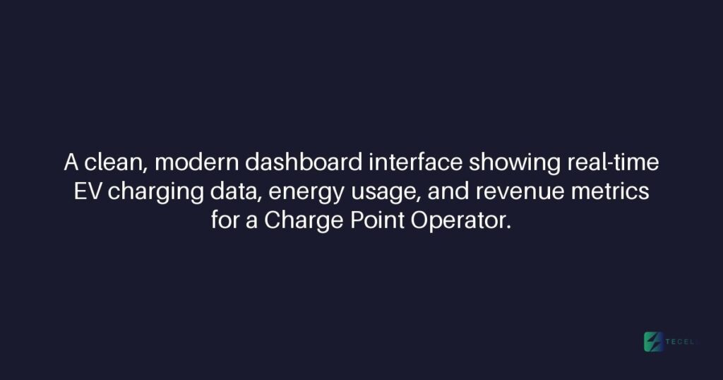What kind of reporting dashboards does Tecell provide for CPOs?