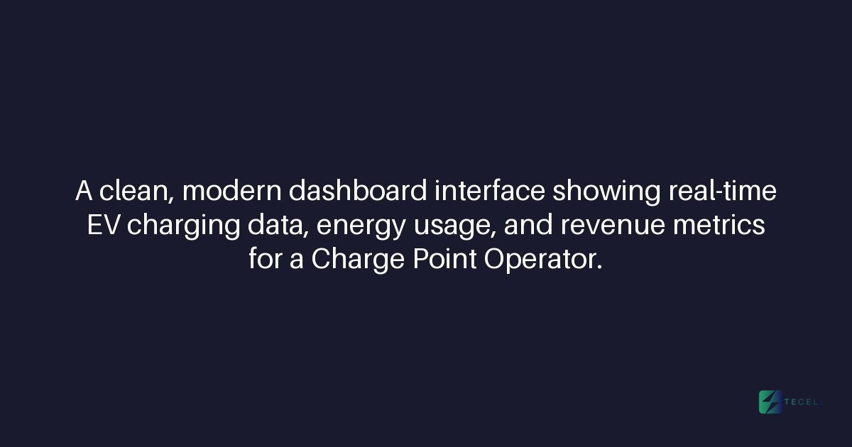 What kind of reporting dashboards does Tecell provide for CPOs?