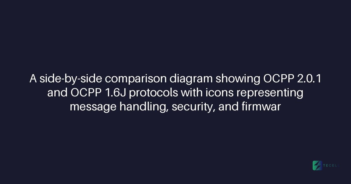 OCPP 2.0.1 vs OCPP 1.6J: Message Handling and Security Comparison