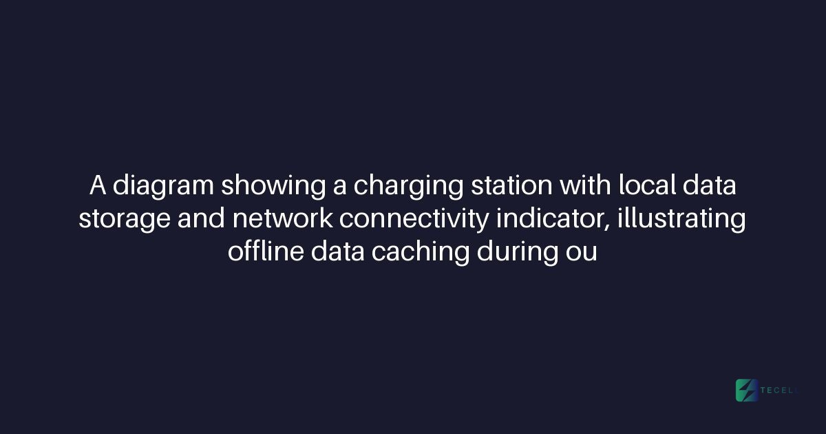 How Tecell's CMS handles offline charger states