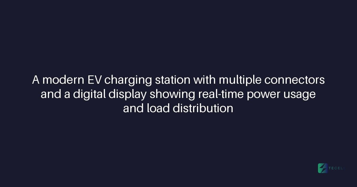Dynamic Load Balancing in EV Charging Systems