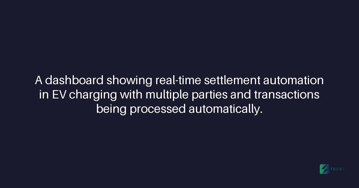 Settlement Automation in EV Charging: How Tecell's Platform Streamlines Revenue Reconciliation Across Roaming Networks