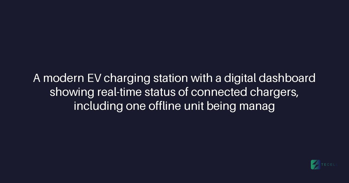Building a Resilient Charging Ecosystem: How Tecell's CMS Ensures Operational Continuity During Network Failures and Offline Chargers