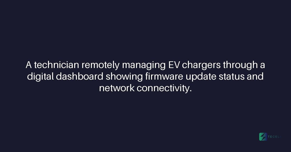 How Tecell's Platform Manages Firmware Updates for Chargers