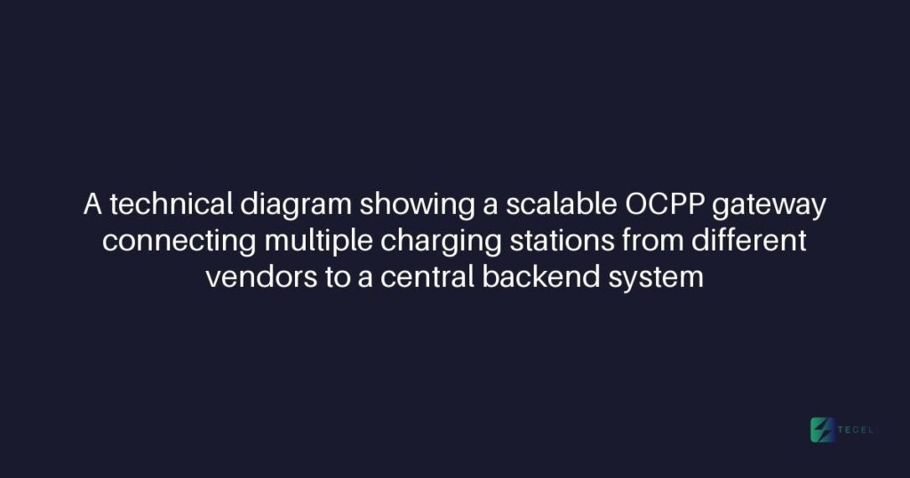 Designing a Scalable OCPP Gateway for Multi-Vendor Charging Hardware