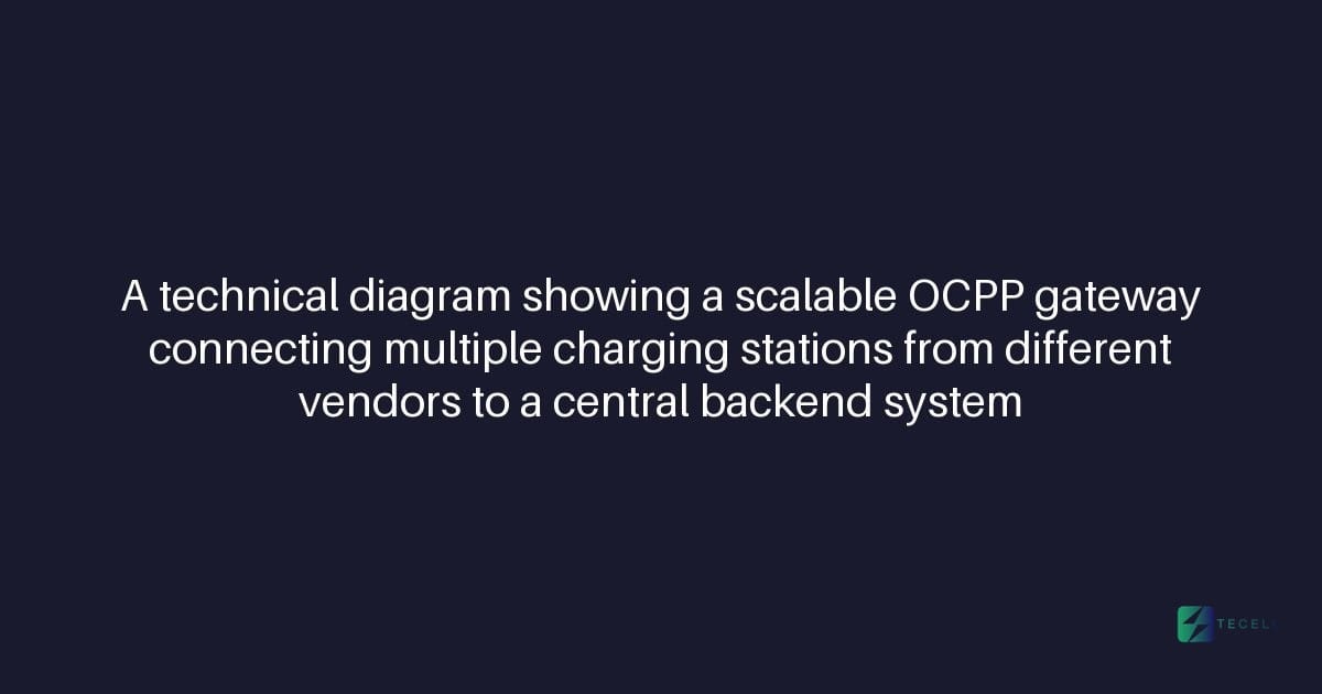 Designing a Scalable OCPP Gateway for Multi-Vendor Charging Hardware
