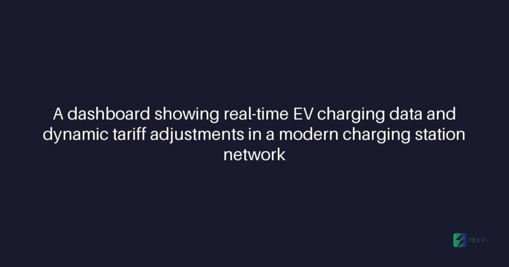 Dynamic Tariff Strategies for EV Charging Networks