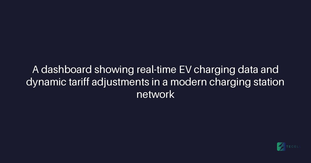 Dynamic Tariff Strategies for EV Charging Networks