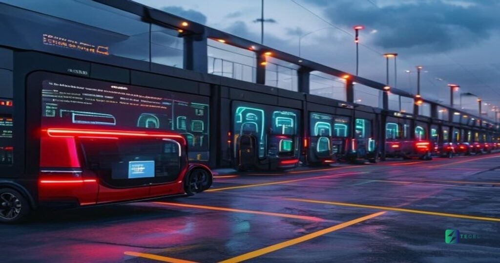 Saha-Edge Real-Time Power Scheduling in Hybrid Charging Environments